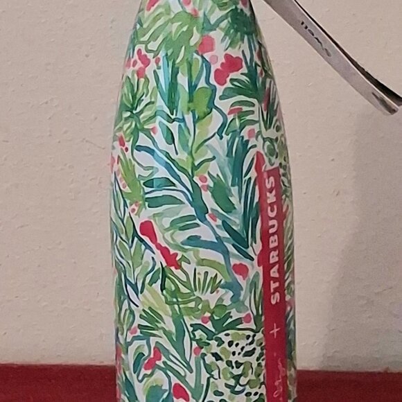 Lilly Pulitzer Swell Bottle RETIRED Palm Beach 17oz S'well Tumbler NEW Starbucks - Picture 5 of 14